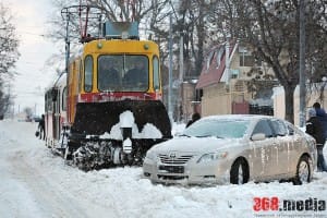 Одесса, одесситы и снежная вьюга (фото)  