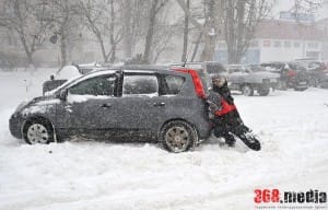 Одесса, одесситы и снежная вьюга (фото)  