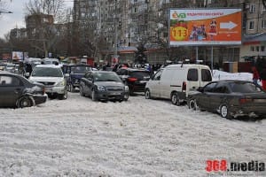 Одесса, одесситы и снежная вьюга (фото)  