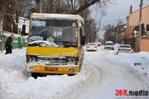 Одесса, одесситы и снежная вьюга (фото)  