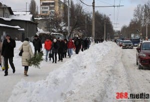 Одесса, одесситы и снежная вьюга (фото)  