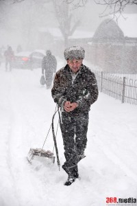 Одесса, одесситы и снежная вьюга (фото)  