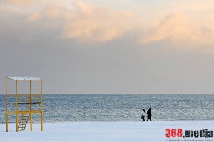 Одесса, одесситы и снежная вьюга (фото)  