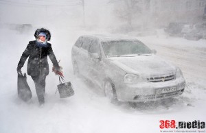 Одесса, одесситы и снежная вьюга (фото)  