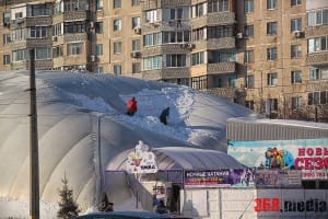 Одесса, одесситы и снежная вьюга (фото)  