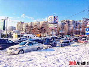 Одесса, одесситы и снежная вьюга (фото)  
