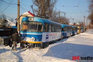Одесса, одесситы и снежная вьюга (фото)  