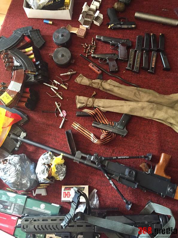 В Киевской области задержали торговца оружием (видео)  