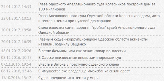 Главу Апелляционного суда Одесской области уличили в коррупции: Колесников отрицает обвинения  