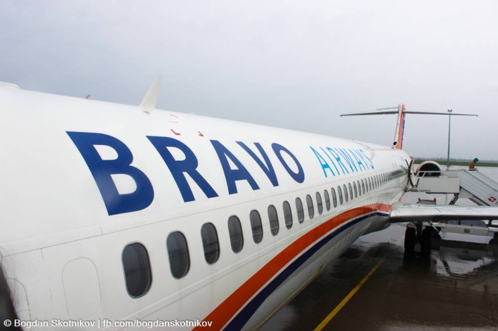 Лоукост Bravo Airways закрыл рейсы «Киев-Одесса» по коммерческим причинам