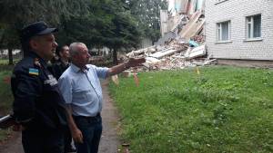 В Житомирской области обрушилось общежитие аграрного техникума  