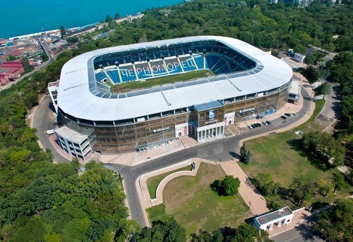 Cо стадиона «Черноморец» в Одессе сняли арест