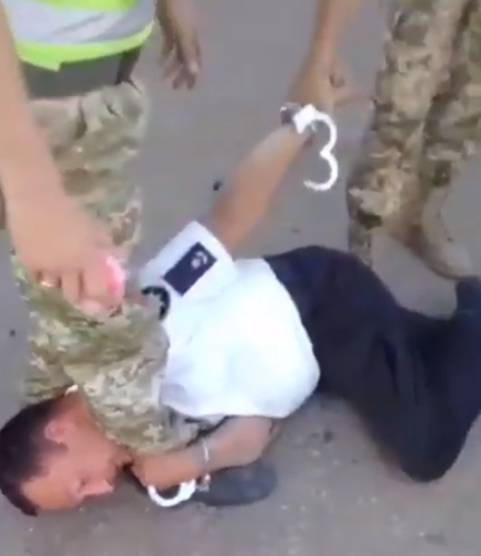 Пьяный майор Белгород-Днестровской полиции чуть не сбил людей на трассе