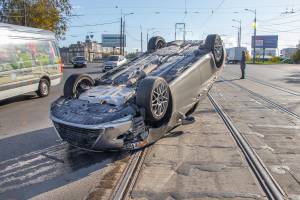 В Днепре прокурор попал в ДТП  