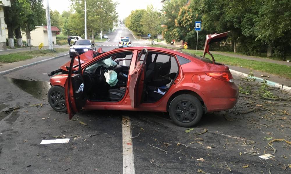 Одесскому патрульному вручили подозрение за пьяное ДТП  