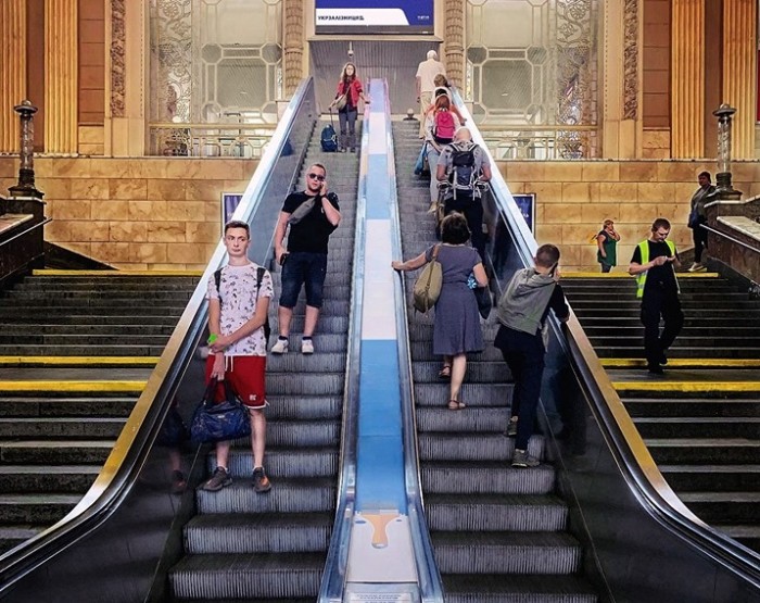 Новый эскалатор на вокзале Киева будет стоить «Укрзализныце» 13 млн гривен  