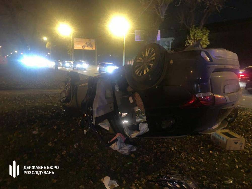 В Харькове пьяный полицейский устроил крупную аварию