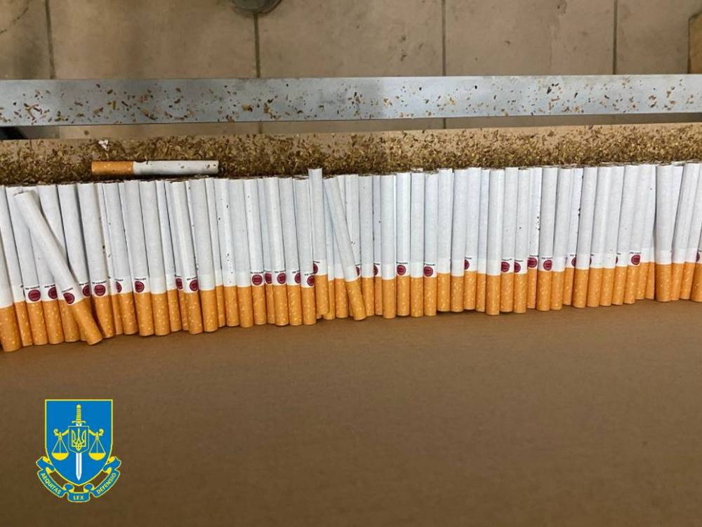 В Тернопольской области нашли подпольных сигаретный цех  