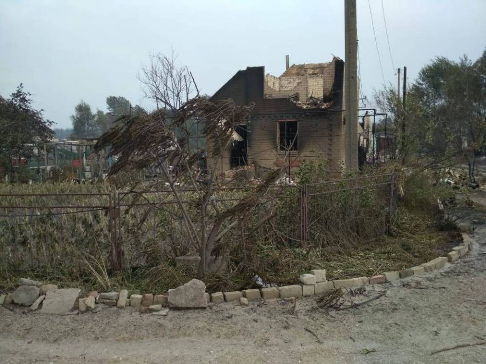 Пожары в Луганской области: чиновникам ГСЧС и лесхоза вручили подозрение в халатности