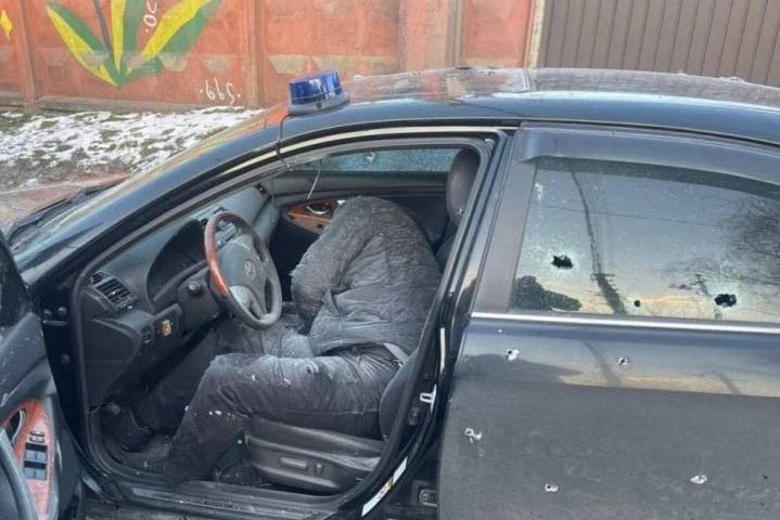 В Киеве расстреляли автомобиль с экс-заместителем председателя столичного управления СБУ