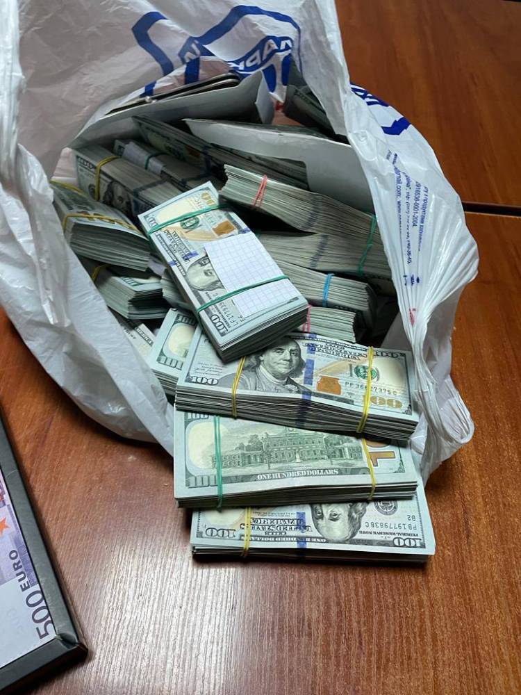 Иностранец пытался вывезти полмиллиона долларов из Одесской области  