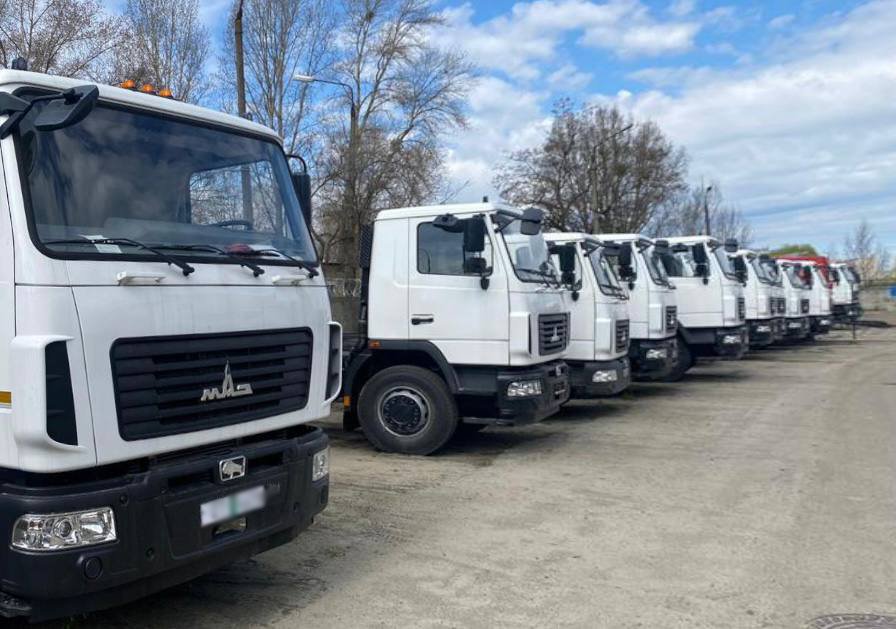 АРМА передали грузовики, изъятые у бизнесменов из Беларуси