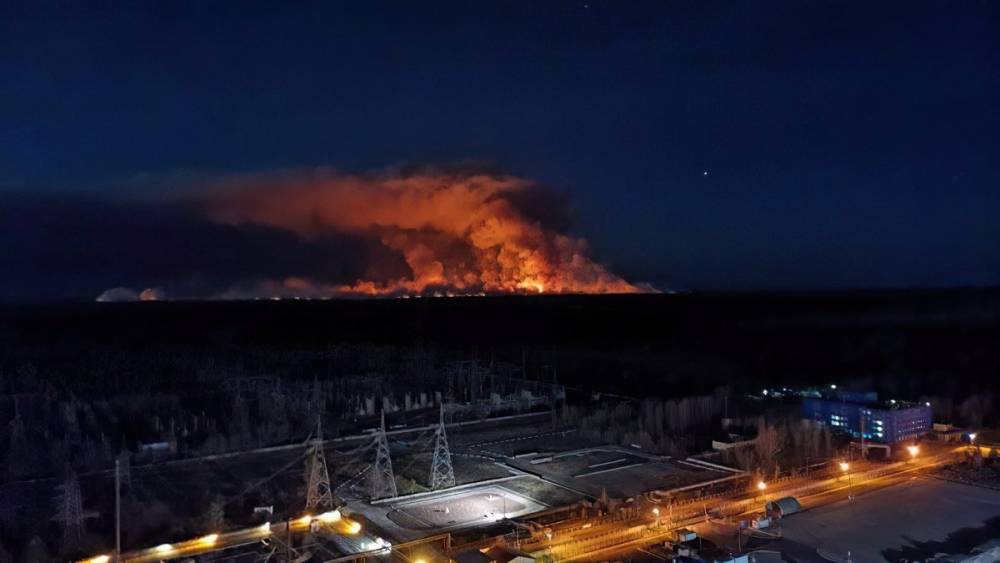 Общий ущерб от пожаров в Чернобыльской зоне превысил 8 млрд гривен