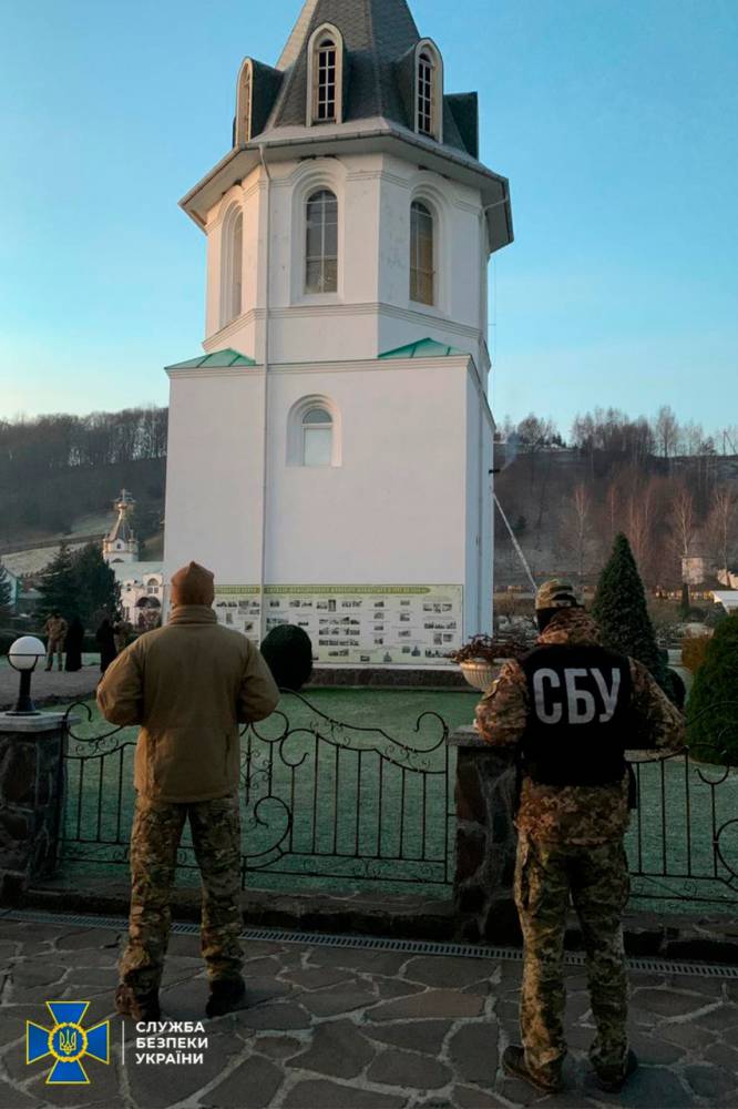 СБУ проводить обшуки у монастирі Мукачівської єпархії