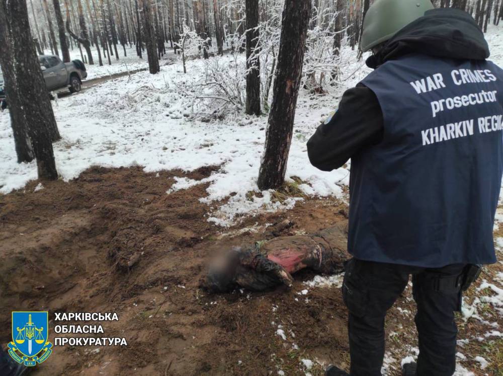 На Харківщині знайшли тіла чоловіків, яких розстріляли російські військові
