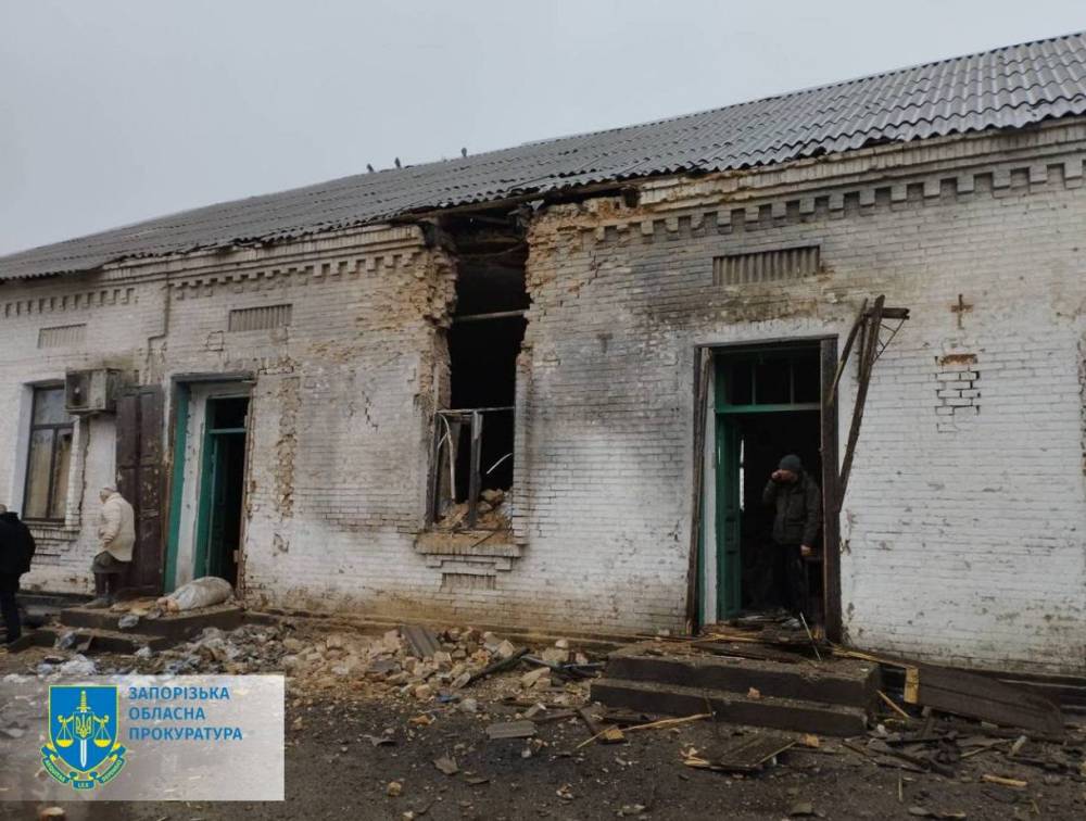 В Оріхові окупанти обстріляли пункт видачі гуманітарної допомоги