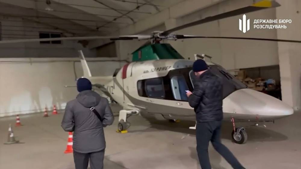 В Україні арештували гелікоптер Жеваго