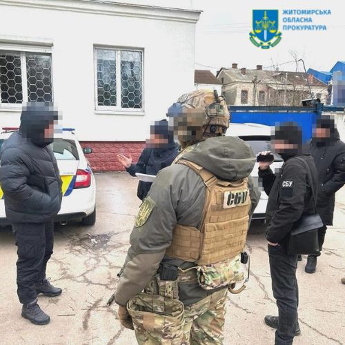 На Житомирщині на хабарі піймали заступника начальника райуправління поліції
