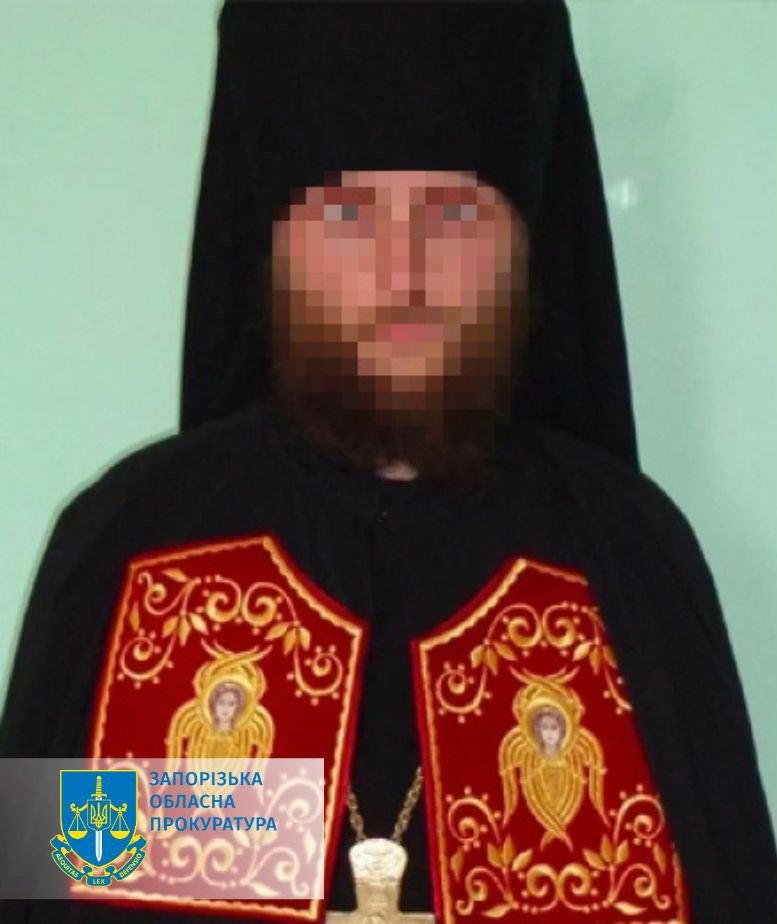 Настоятелю монастиря з Мелітополя висунули підозру у колабораціонізмі
