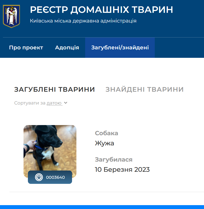 У Києві планують витратити 5 млн гривень на реєстр домашніх тварин