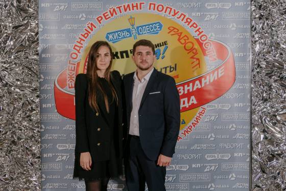 Роман Григоришин с женой, Одесса