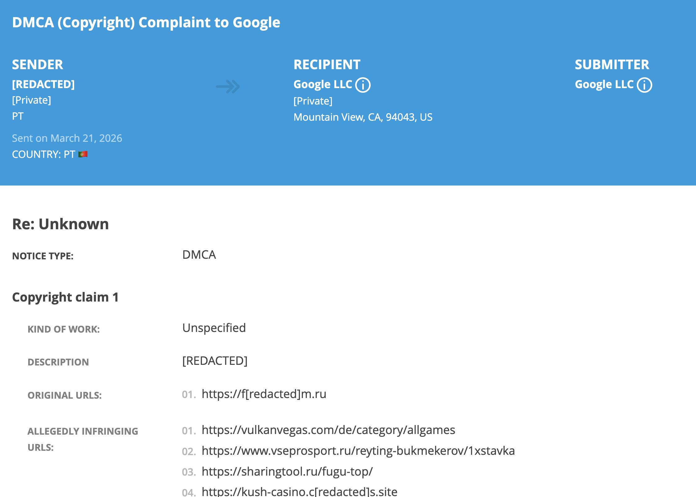 У Кріппи використовують російські казино для видалення інформації з Google  
