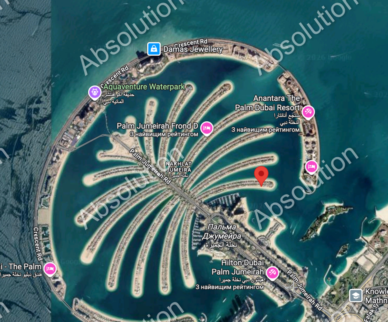 Постачальник дронів до ЗСУ Конотопський придбав віллу на Palm Jumeirah за приблизно 23,6 млн доларів  